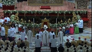 Noël: messe de minuit au Vatican et à Bethléem