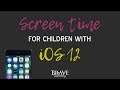iOS 12: How to setup Screen Time and parental controls