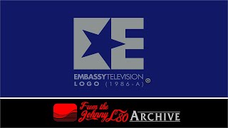 Embassy Television Logo (1986-A) - The JohnnyL80 Archive