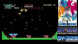 Lunar Rescue - Spectravideo SV-318/328 - A Game By Electric Adventures