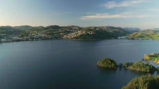 Ålgård og Sikveland, Gjesdal fra drone