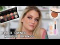 FULL FACE OF BLACK OWNED MAKEUP BRANDS | Samantha Ravndahl