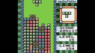 Tetris DX (GBC | mGBA) Marathon Level 0 | Lines: 216 | Score: 427,095