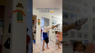 Tag me if you can do it!! 😆🤸‍♀️🤩 #fypシ゚ #handstand #challenge #shorts #gymnast #trend #viral