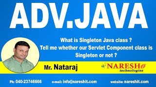 What is Singleton Java class ? | Advanced Java Tutorial | Mr.Nataraj