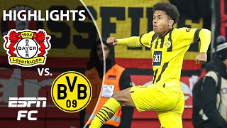 🚨 Bayer Leverkusen vs. Borussia Dortmund | Bundesliga Highlights | ESPN FC