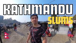 BIGGEST SLUM in KATHMANDU 🇳🇵