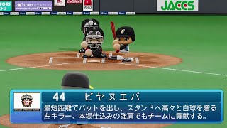 【パワプロ2020なりきり】日本ハム 44 ビヤヌエバ選手