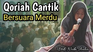 Qoriah Cantik | Ustdz Nida Aulia | Qoriah JABAR | Haflah di Ponpes Hidayatul Furqon