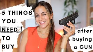 5 THINGS TO BUY AFTER BUYING A GUN \u0026 GIVEAWAY | Important investments into your journey as gun-owner