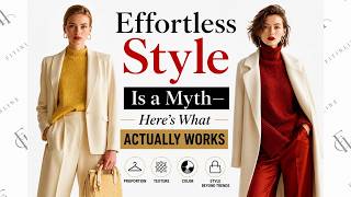 Effortless Style Is a Myth—Here’s What Actually Works