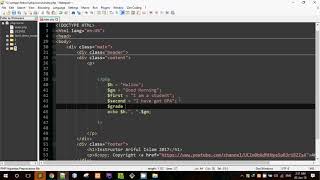 6 PHP Basic Fundamental Echo and Concat Operator