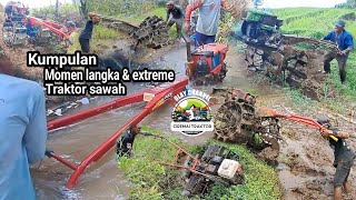 Kumpulan koleksi momen terbaik traktor sawah part 14