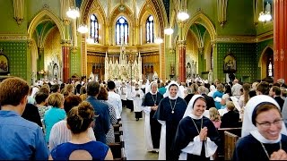 Sisters Of Life making their Profession of Vows.