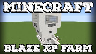 Minecraft Blaze Farm With Spawner Xp Grinder