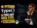 ⚡ Python type() Function Explained in 30 Seconds!