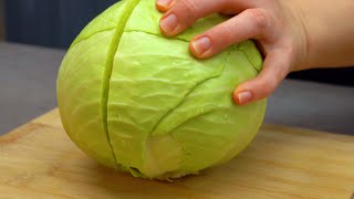 Everyone will love this cabbage dish. 😋 Vegetable lasagna.