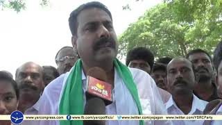 Tenali YSRCP Leader Annabatuni Sivakumar in Sanghibhava Paadayatra