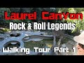 Laurel Canyon Walking Tour Part 1 Mama Cass, Carole King, Hal Ashby, Rolling Stones House