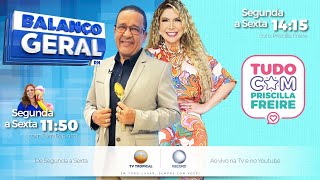 10/02/25 - Balanço Geral RN com Cyro Papinha e Tudo com Priscilla Freire