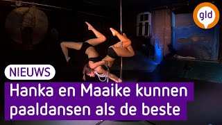 Hanka en Maaike uit Nijmegen kunnen paaldansen als de beste