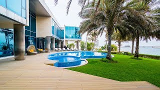 Huge 12-Bedroom Luxury Villa on The Palm Jumeirah with Pool, Gym and a Lift