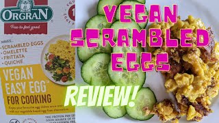 Reviewing Orgran Vegan Scrambled Eggs \u0026 Applewood Vegan Smoky Cheese