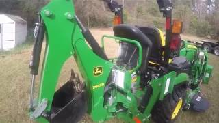 John Deere 1025r backhoe cylinders and mower lift system