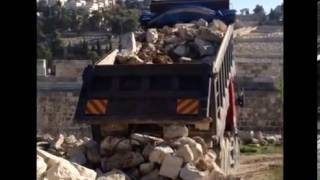 Illegal Arab Excavation on Temple Mount, Dec. 23, 2012: English Captions