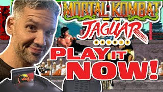 MORTAL KOMBAT Atari Jaguar PLAY IT NOW! | Jaguar Homebrew