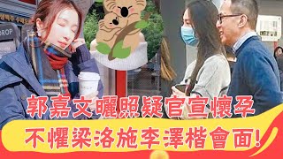 郭嘉文疑官宣懷孕，曬照p上考拉母子含深意，不懼梁洛施李澤楷會面!|貴圈四姨太|#郭嘉文#梁洛施李澤楷#