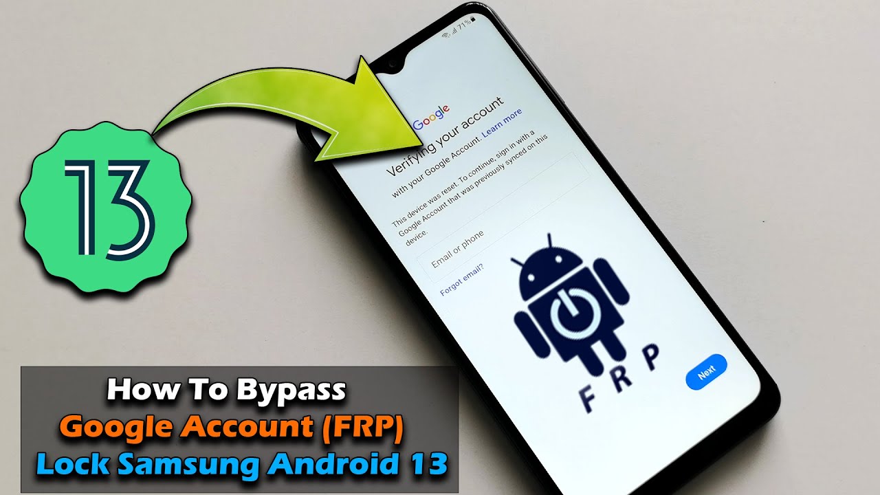 How To Bypass Google Account (FRP) Lock Any Samsung Device Android 13 ...