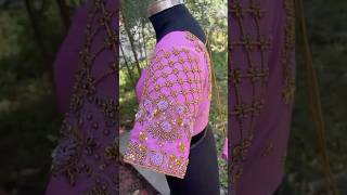 Best AARI Embroidery work blouse in Ramand. #aariblousedesign #bridalblouse #ramnad #jeyamfashions