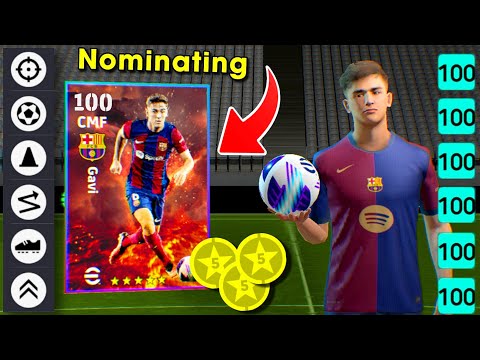 Back in the game – Nomination contract – Gavi Best training guide!! eFootball 2024