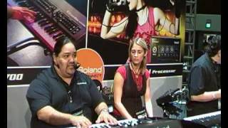 NAMM 2010: Roland VP-7 Vocal Processor and Roland VR-700 Stage Keyboard