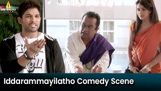 Allu Arjun, Amala Paul & Brahmanandam Interesting Comedy | Iddarammayilatho Movie Scenes