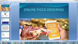 PPT - Online Pizza Ordering || Python Django