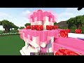 Building a CAKE MANSION in Minecraft!