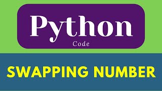 Swapping Number in Python #shorts #python #tech #tutorial #Shorts