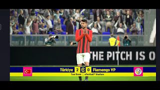 Turkiye Vs Flamengo Football Match