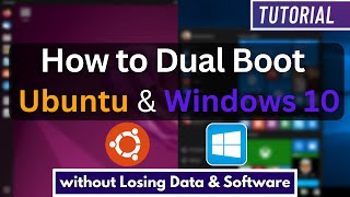 How to Dual Boot Windows 10 and Ubuntu | Step-By-Step Tutorial