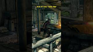 ✨Only Serana Can Do That in Skyrim! #gaming #skyrim #rpg #shorts