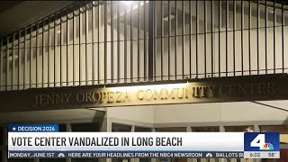 Ballots burned, vote center vandalized ahead of June primary election