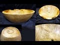 Maple Burl Bowl - Wood Turning