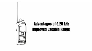 Advantages of 6.25kHz - Improved Useable Range