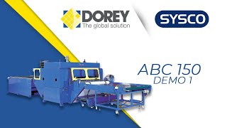 Sysco - ABC-150 (Full Head Hydraulic Die Cutting Machine Demo 1)