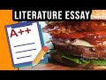 How To Write A Literature (Literary)  Essay | Easy and Simple Technique