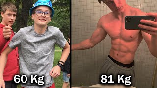 My 1 Year Body Transformation (At Home)