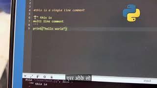 Comments in Python | Learning Python day 1