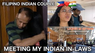🇮🇳🇵🇭 MEETING MY INDIAN IN-LAWS AFTER 2 MONTHS. VIETNAM TO INDIA. | Indian Filipino Couple